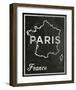 Paris, France-John Golden-Framed Giclee Print