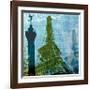 Paris (French Blue)-Maura Allen-Framed Art Print