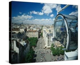 Paris from Centre Pompidou-null-Stretched Canvas