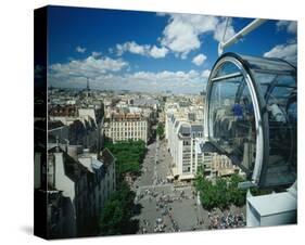 Paris from Centre Pompidou-null-Stretched Canvas