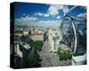 Paris from Centre Pompidou-null-Stretched Canvas