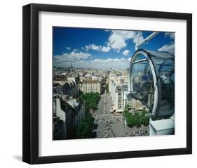 Paris from Centre Pompidou-null-Framed Art Print