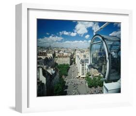 Paris from Centre Pompidou-null-Framed Art Print