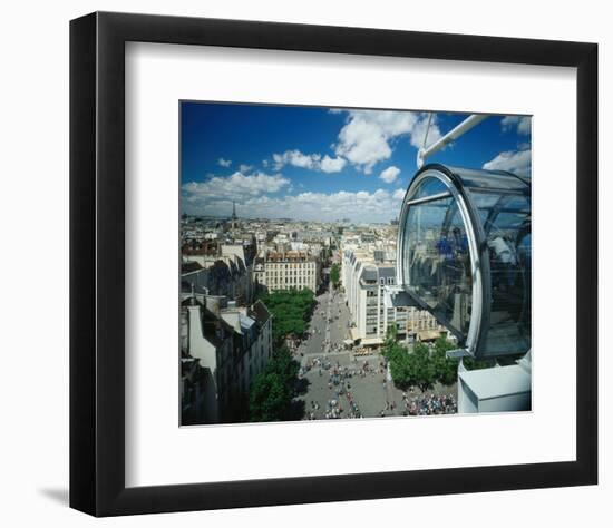 Paris from Centre Pompidou-null-Framed Art Print