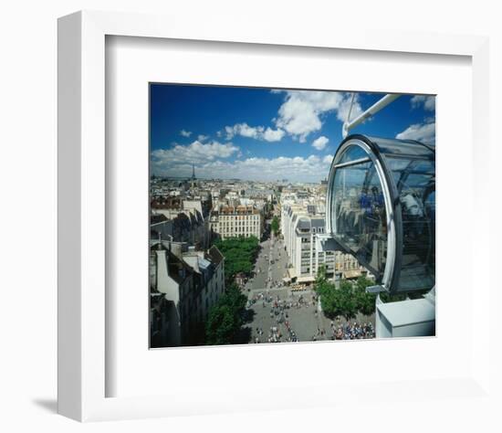 Paris from Centre Pompidou-null-Framed Art Print