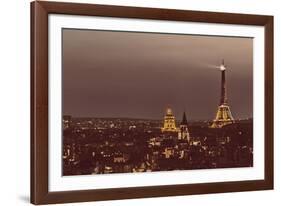 Paris from Notre Dame-Shelley Lake-Framed Photographic Print