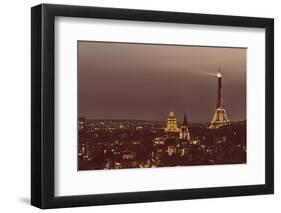 Paris from Notre Dame-Shelley Lake-Framed Photographic Print