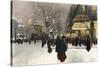 Paris, Grands Boulevards-F Giusto-Stretched Canvas