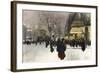 Paris, Grands Boulevards-F Giusto-Framed Art Print