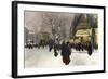 Paris, Grands Boulevards-F Giusto-Framed Art Print