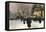 Paris, Grands Boulevards-F Giusto-Framed Stretched Canvas