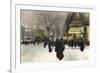 Paris, Grands Boulevards-F Giusto-Framed Art Print