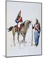 Paris Guard, 11 December 1852 - 10 September 1870-A Lemercier-Mounted Giclee Print