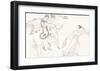 Paris, Helen and Cassandra-Thomas Baxter-Framed Art Print