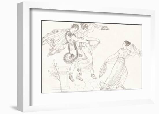 Paris, Helen and Cassandra-Thomas Baxter-Framed Art Print