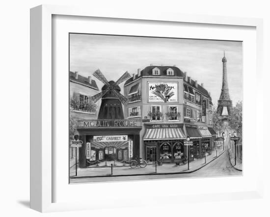 Paris Highlights II-Marilyn Dunlap-Framed Art Print