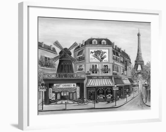 Paris Highlights II-Marilyn Dunlap-Framed Art Print