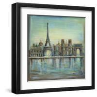 Paris Highlights-Marilyn Dunlap-Framed Art Print