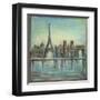 Paris Highlights-Marilyn Dunlap-Framed Art Print