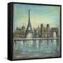 Paris Highlights-Marilyn Dunlap-Framed Stretched Canvas