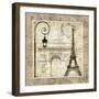Paris Holiday-Keith Mallett-Framed Art Print