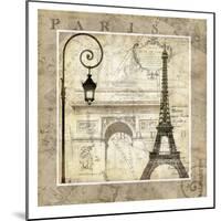 Paris Holiday-Keith Mallett-Mounted Art Print