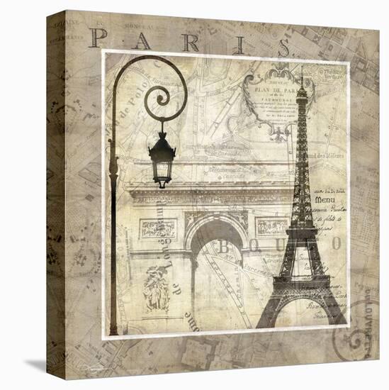 Paris Holiday-Keith Mallett-Stretched Canvas