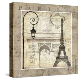 Paris Holiday-Keith Mallett-Stretched Canvas
