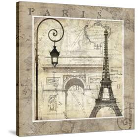 Paris Holiday-Keith Mallett-Stretched Canvas