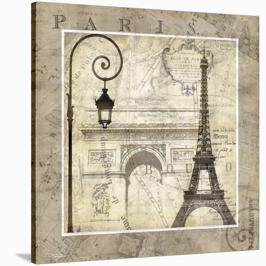 Paris Holiday-Keith Mallett-Stretched Canvas