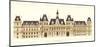 Paris, Hotel de Ville-Libero Patrignani-Mounted Art Print