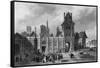 Paris Hotel de Ville-Karl Girardet-Framed Stretched Canvas