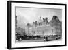 Paris Hotel de Ville-Thomas Allom-Framed Art Print