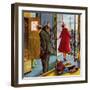 "Paris Hotel", July 14, 1956-Constantin Alajalov-Framed Giclee Print