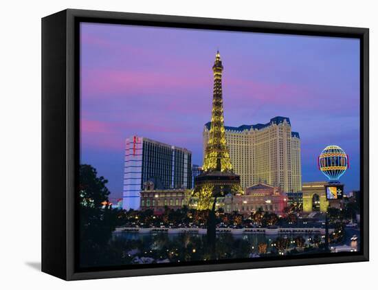 Paris Hotel, Las Vegas, Nevada, USA-Gavin Hellier-Framed Stretched Canvas
