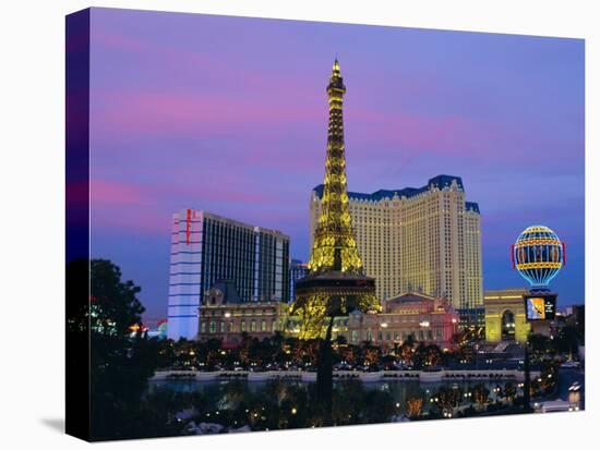Paris Hotel, Las Vegas, Nevada, USA-Gavin Hellier-Stretched Canvas