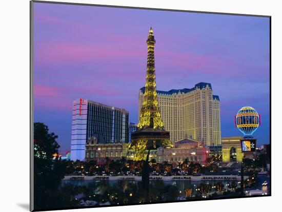 Paris Hotel, Las Vegas, Nevada, USA-Gavin Hellier-Mounted Photographic Print