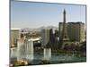 Paris Hotel on the Strip, Las Vegas, Nevada, USA-Robert Harding-Mounted Photographic Print