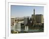 Paris Hotel on the Strip, Las Vegas, Nevada, USA-Robert Harding-Framed Photographic Print