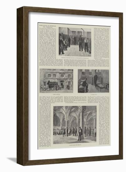 Paris House of Detention for Criminals-Julius Mandes Price-Framed Giclee Print