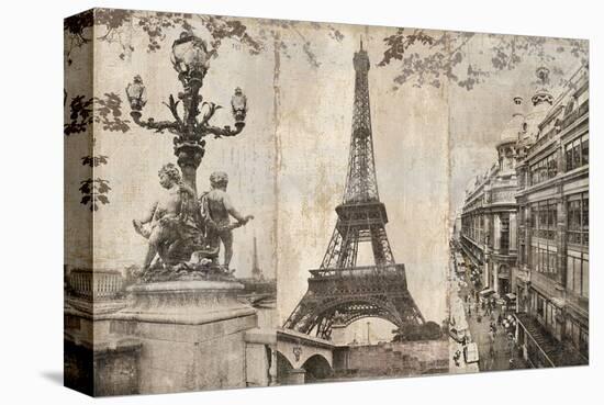 Paris I-Pela & Silverman-Stretched Canvas