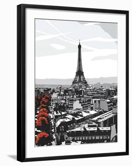 Paris I-Jo Fairbrother-Framed Art Print