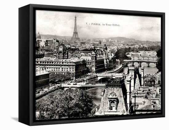 Paris I-Gwendolyn Babbitt-Framed Stretched Canvas