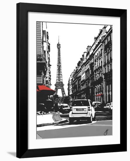 Paris II-Jo Fairbrother-Framed Art Print