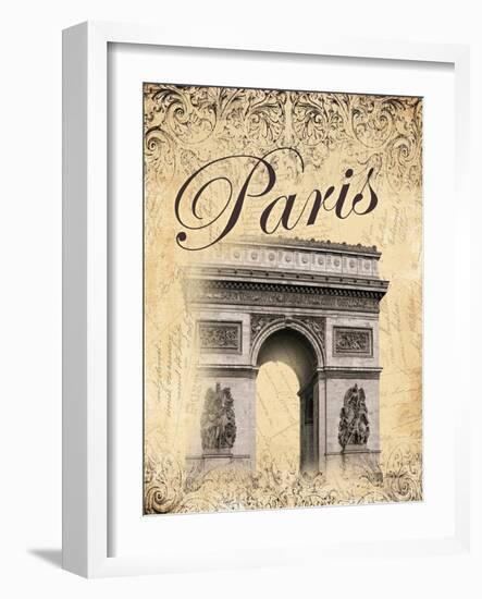 Paris II-Todd Williams-Framed Art Print