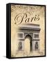 Paris II-Todd Williams-Framed Stretched Canvas