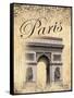 Paris II-Todd Williams-Framed Stretched Canvas