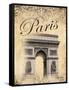 Paris II-Todd Williams-Framed Stretched Canvas
