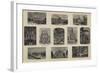 Paris Illustrated-null-Framed Giclee Print