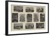 Paris Illustrated-null-Framed Giclee Print